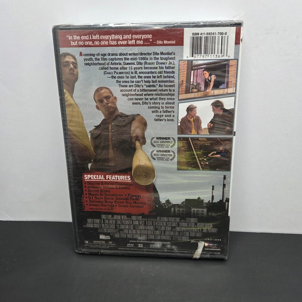 A Guide to Recognizing Your Saints DVD Robert Downey Jr Channing Tatum Sealed - Picture 2 of 3